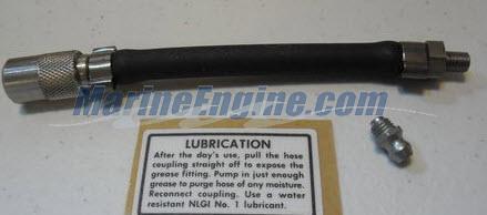 Evinrude Johnson OMC 0434698 - Lube Hose Assembly