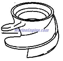 Evinrude Johnson OMC 0434712 - Impeller Assembly, #948