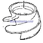 Evinrude Johnson OMC 0434731 - Impeller