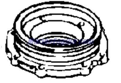 Evinrude Johnson OMC 0434793 - Crankcase Head Assembly