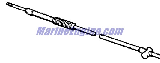 Evinrude Johnson OMC 0434934 - Throttle Cable
