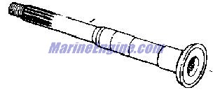 Evinrude Johnson OMC 0435023 - Propeller Shaft Assembly