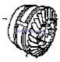 Evinrude Johnson OMC 0435122 - Gear Set, V-8-C/R
