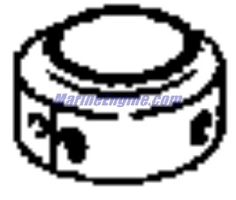 Evinrude Johnson OMC 0435539 - Ring & Screw Assembly