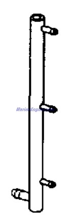 Evinrude Johnson OMC 0436032 - Fuel Manifold Assembly