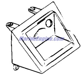 Evinrude Johnson OMC 0436662 - Bracket & Plug Assembly