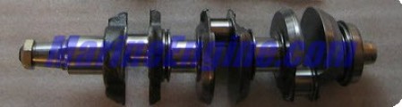 Evinrude Johnson OMC 0437034 - CrankShaft & Bearing