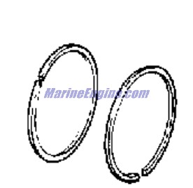 Evinrude Johnson OMC 0437286 - Rings, .030/35HP