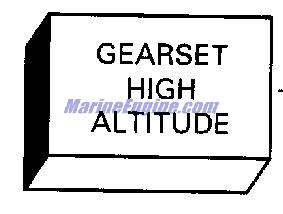 Evinrude Johnson OMC 0438493 - Gearset, High Altitude, 13:26 (.50) NLA