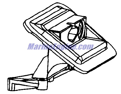 Evinrude Johnson OMC 0438753 - Bracket & Spacer Assembly
