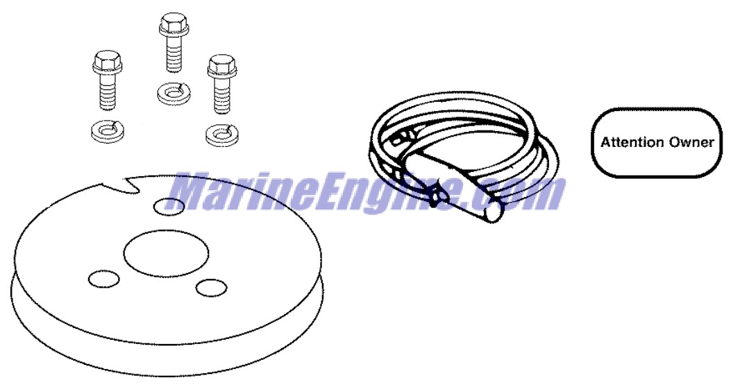 Honda outboard emergency starter rope #2