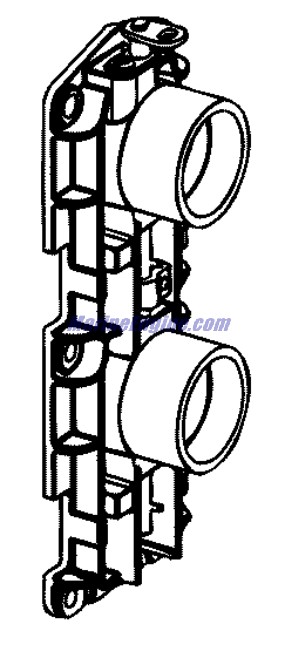 Evinrude Johnson OMC 0439158 - Throttle Body Assembly