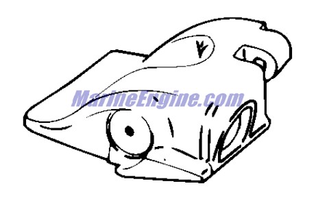 Evinrude Johnson OMC 0439467 - Steering Bracket Kit Assembly
