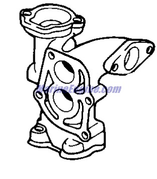 Evinrude Johnson OMC 0441063 - Intake Manifold