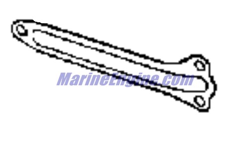Evinrude Johnson OMC 0441196 - Exhaust Cover Passage
