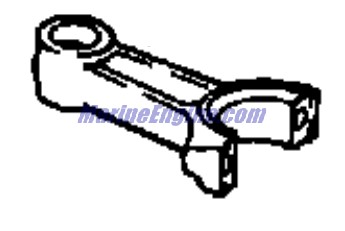 Evinrude Johnson OMC 0445010 - Connecting Rod Assembly