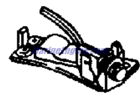 Evinrude Johnson OMC 0445085 - Switch & Cover Assembly