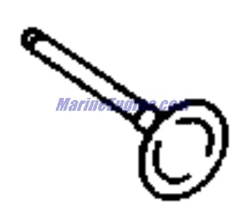 Evinrude Johnson OMC 0446024 - Intake Valve