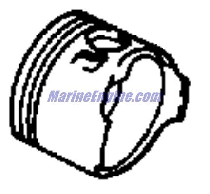Evinrude Johnson OMC 0446051 - Piston
