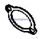 Evinrude Johnson OMC 0446071 - Thermostat Cover Gasket