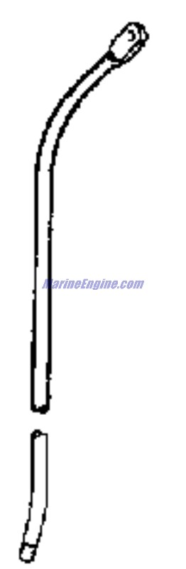 Evinrude Johnson OMC 0446090 - Shift Rod - Upper