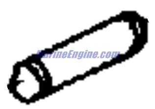 Evinrude Johnson OMC 0446158 - Shift Shaft