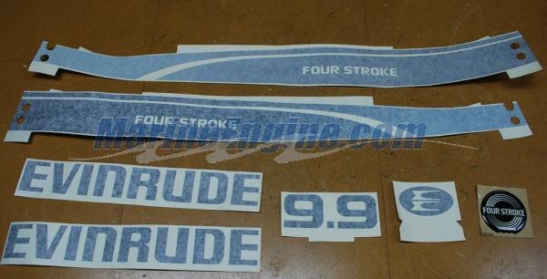 Evinrude Johnson OMC 0449516 - Decal Assembly