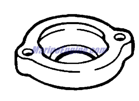 Evinrude Johnson OMC 0451613 - Cover, Seal, Crankcase