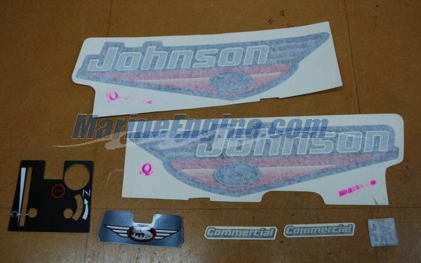 Evinrude Johnson OMC 0452115 - Decal Set, 3.3-COMM