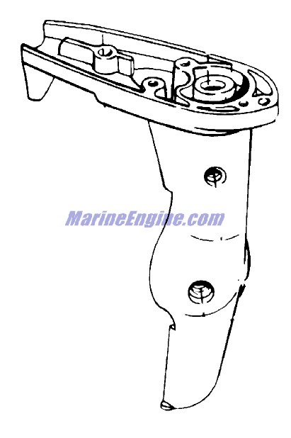 Evinrude Johnson OMC 0452120 - Gearcase & Bearing