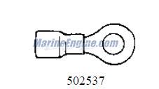 Evinrude Johnson OMC 0502537 - 6 Ring Terminal.