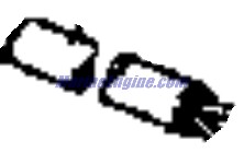 Evinrude Johnson OMC 0510857 - Tubing