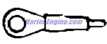 Evinrude Johnson OMC 0512037 - Tube - Elect.wire