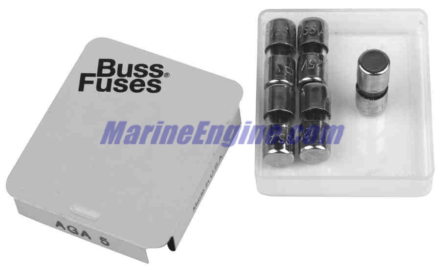 Evinrude Johnson OMC 0512129 - Fuse, 5 Amp