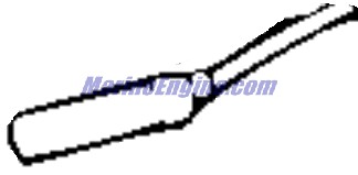 Evinrude Johnson OMC 0513654 - Sleeve, Rcpt-grn
