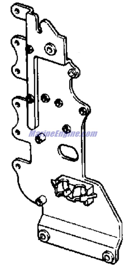 Evinrude Johnson OMC 0514222 - Bracket, Electrical
