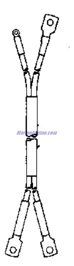 Evinrude Johnson OMC 0581531 - Cable Assembly