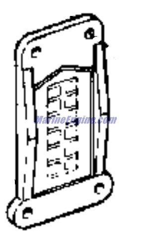 Evinrude Johnson OMC 0581976 - Cover And Decal - Power Pack 3