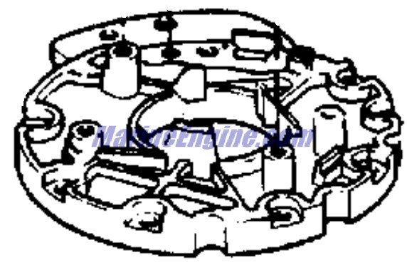 Evinrude Johnson OMC 0582020 - Plate Sleeve Assembly