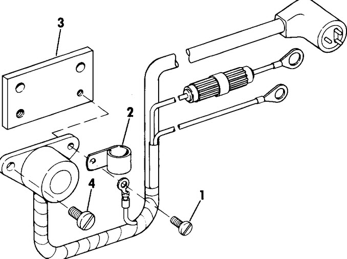 Evinrude Johnson OMC 0582105 - AC Battery Charge Kit