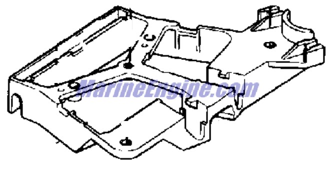 Evinrude Johnson OMC 0582696 - Electric Bracket