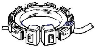 Evinrude Johnson OMC 0583537 - Stator