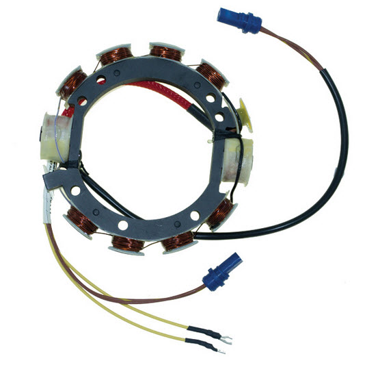 Evinrude Johnson OMC 0583672 - 3/9 Stator for Use with Dual Powerpack