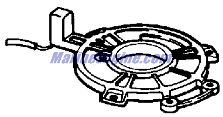 Evinrude Johnson OMC 0584194 - Timer Base & Sensor Assembly