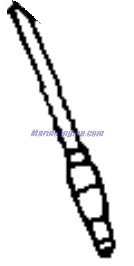 Evinrude Johnson OMC 0584377 - Lead Assembly, Rcpt & Blt