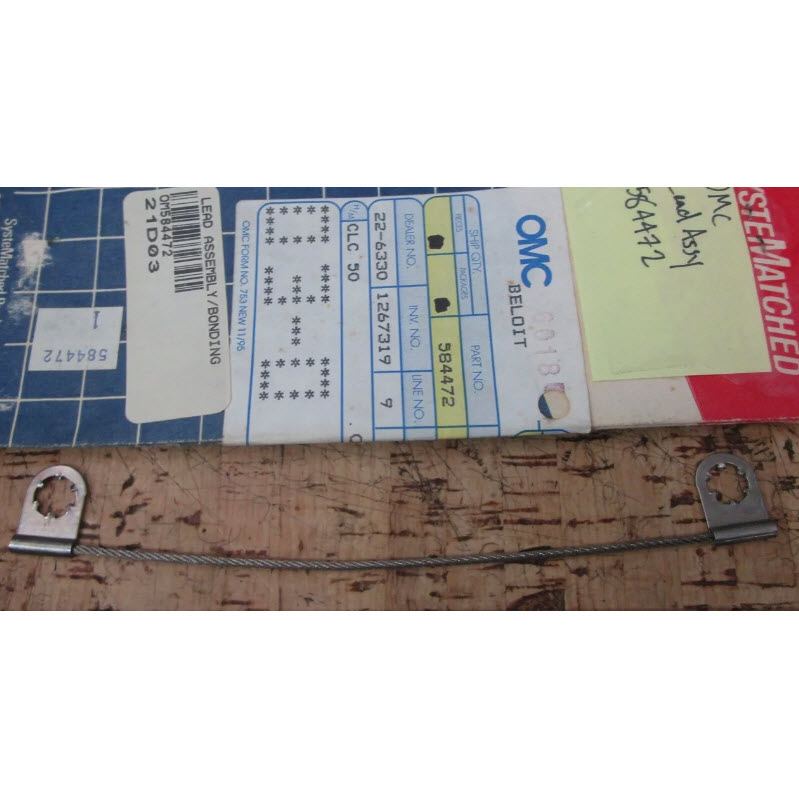 Evinrude Johnson OMC 0584472 - Lead Assembly, Bonding