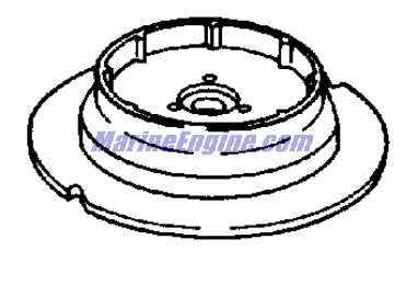 Evinrude Johnson OMC 0584584 - Flywheel Assembly