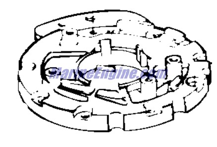 Evinrude Johnson OMC 0584781 - Plate & Sleeve Assembly