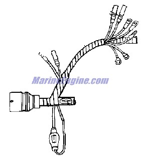 Evinrude Johnson OMC 0584855 - Motor Cable Assembly