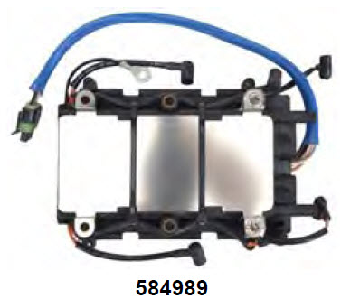 Evinrude Johnson OMC 0584989 - Power Pack & Shield